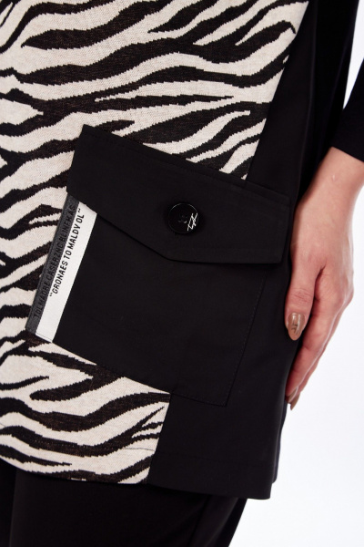 Блуза Matini 4.1244/1 зебра - фото 10