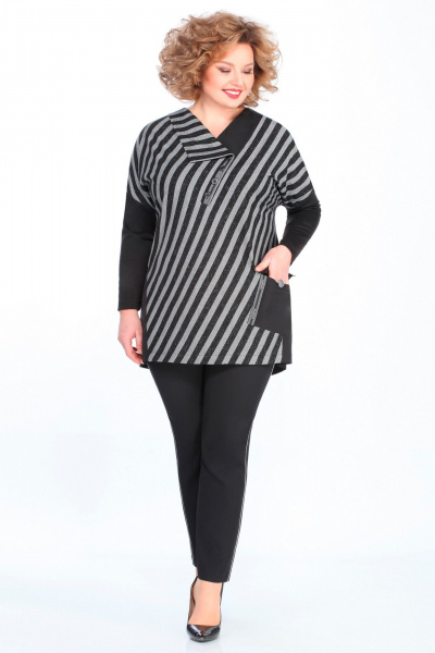 Блуза Matini 4.1244/1 полоска - фото 3