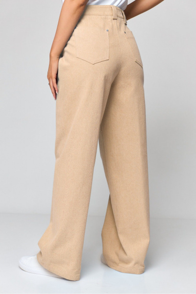 Брюки Laikony L-751-2 бежевый - фото 2