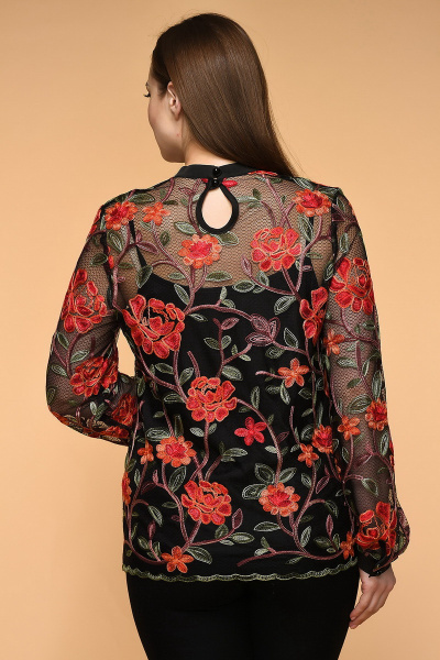Блуза Медея и К 1901 черный - фото 2