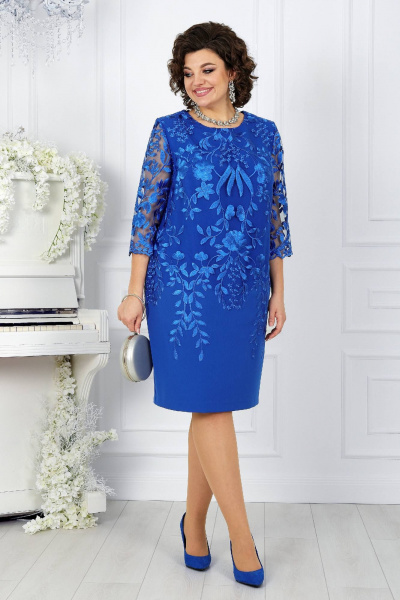 Платье Ninele 5753 василек - фото 6