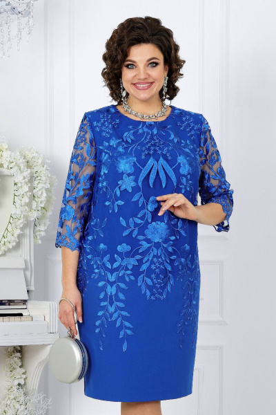 Платье Ninele 5753 василек - фото 3