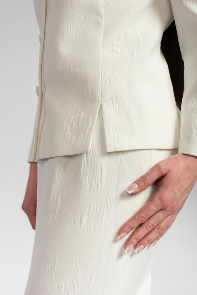 Жакет FASHION CENTRE П-3686 белый - фото 5