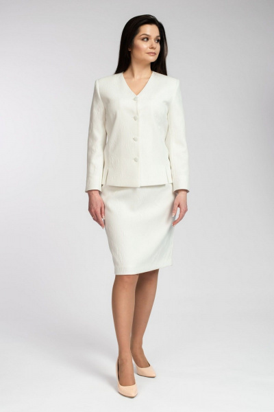 Жакет FASHION CENTRE П-3686 белый - фото 2