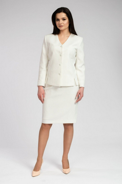 Юбка FASHION CENTRE П-3687 белый - фото 1