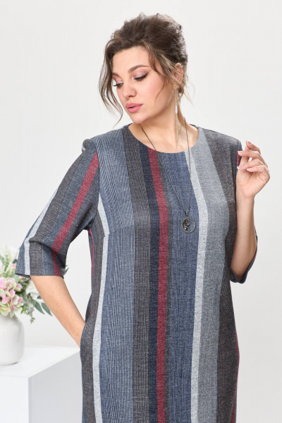 Платье Romanovich Style 1-2639 полоска - фото 7