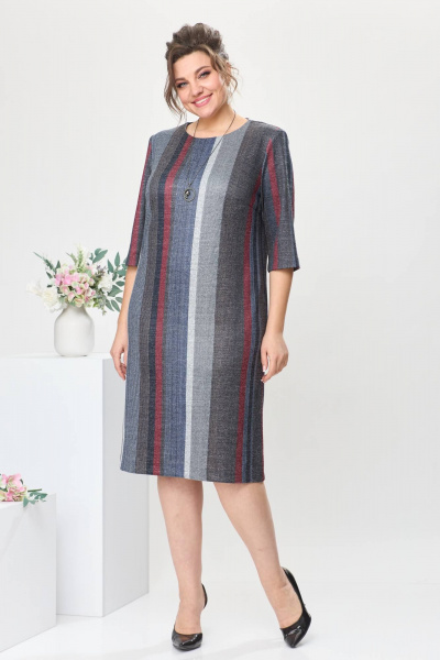 Платье Romanovich Style 1-2639 полоска - фото 2