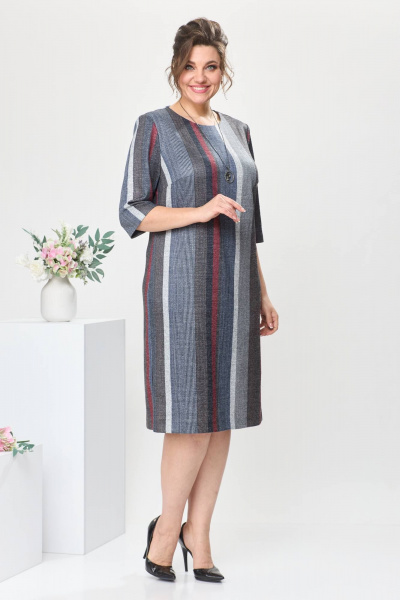Платье Romanovich Style 1-2639 полоска - фото 1