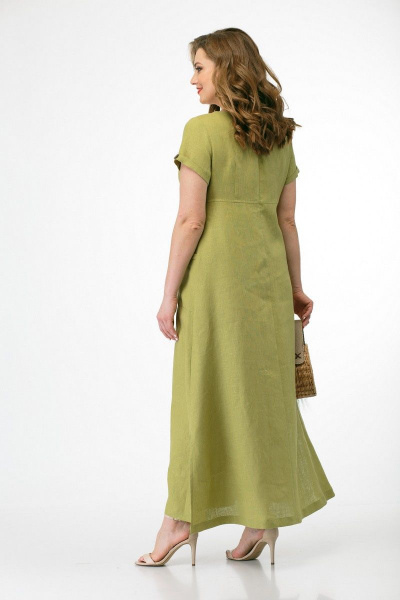 Платье MALI 411 яблоко - фото 8