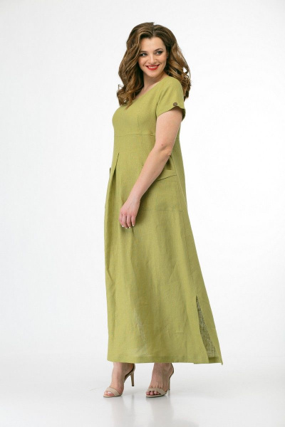 Платье MALI 411 яблоко - фото 6