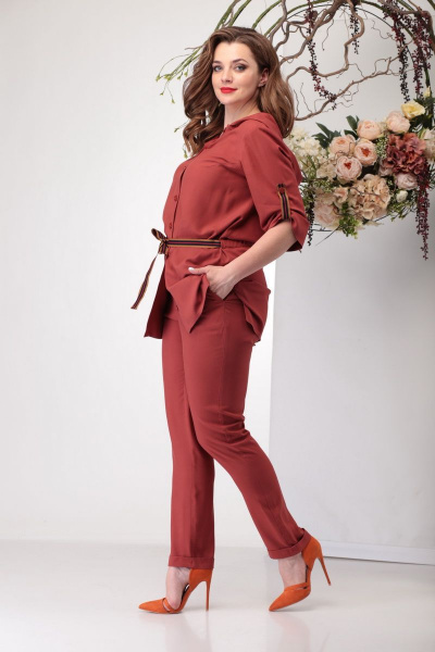Блуза, брюки Michel chic 1176 - фото 3