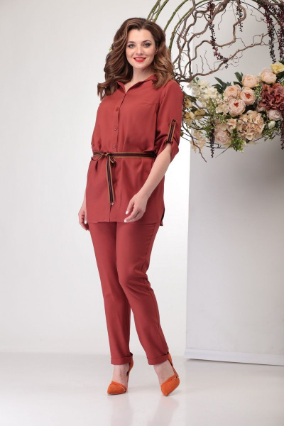 Блуза, брюки Michel chic 1176 - фото 2