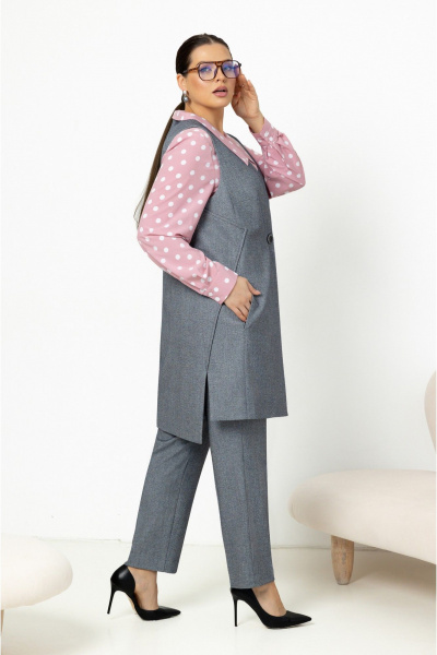 Блуза, брюки, жилет Lissana 4872 - фото 10