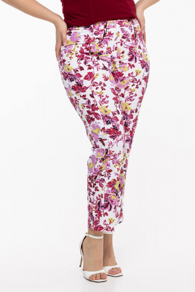 Брюки Avila 0224 пурпурный - фото 3