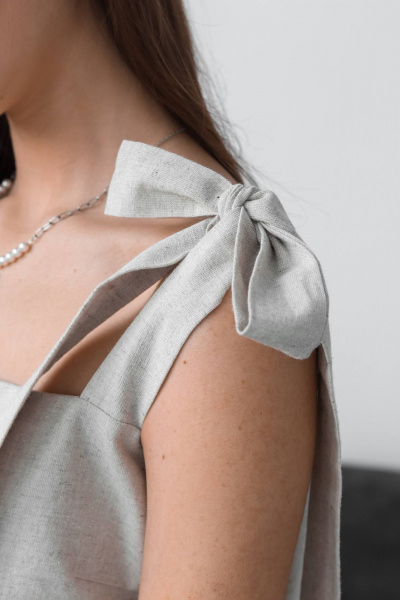 Топ SK Brand SK7137 серо-бежевый - фото 5