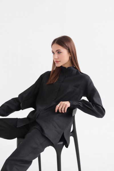 Рубашка SK Brand SK7142 черный - фото 11