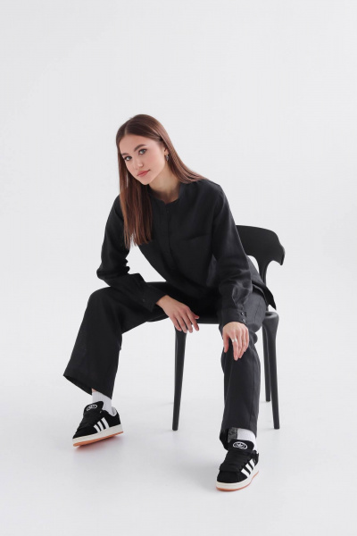 Рубашка SK Brand SK7142 черный - фото 10