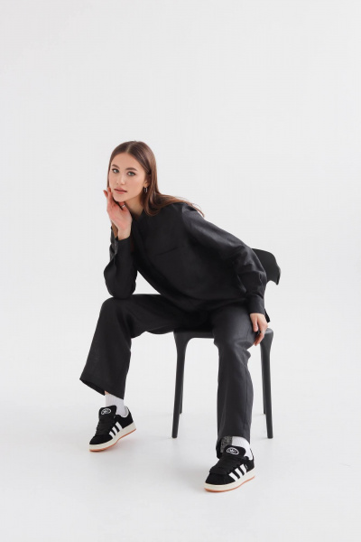 Рубашка SK Brand SK7142 черный - фото 9