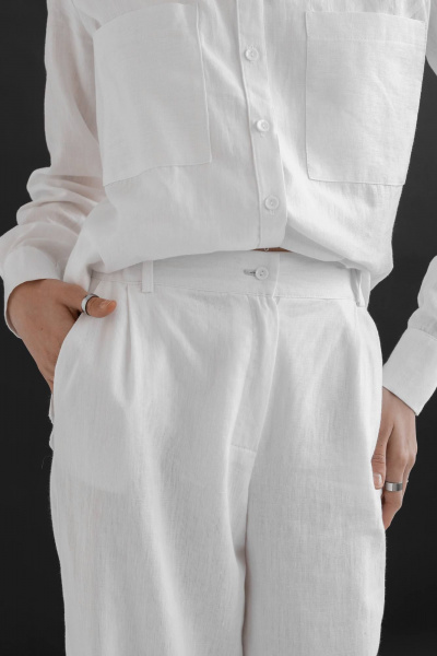 Брюки SK Brand SK7144 белый - фото 5