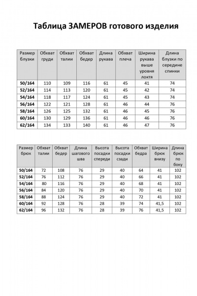 Блуза, брюки Элль-стиль 2265 - фото 6