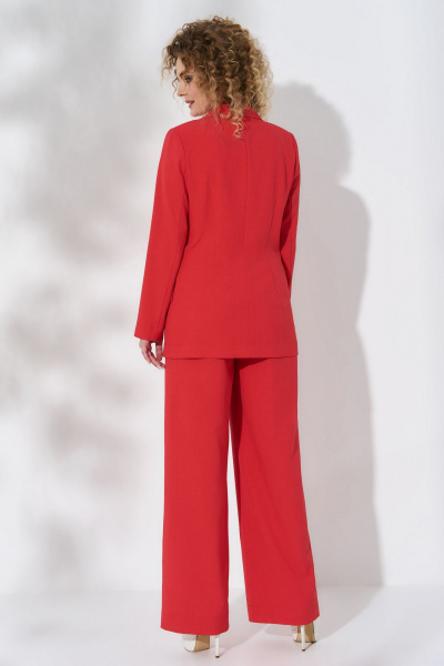 Костюм 2-ка из льна с прорезными карманами для лета Euromoda 500 - фото 2