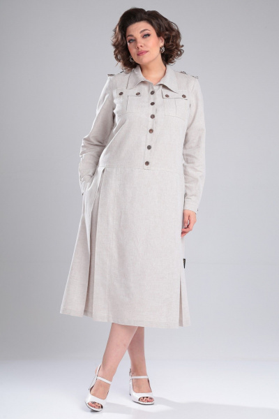 Платье Celentano lite 5015.1 натуральный - фото 3