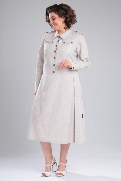 Платье Celentano lite 5015.1 натуральный - фото 4