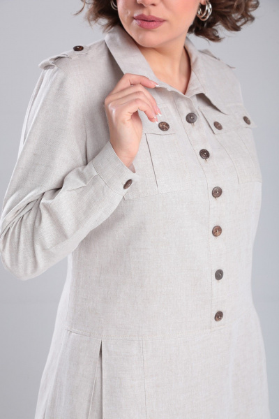 Платье Celentano lite 5015.1 натуральный - фото 12