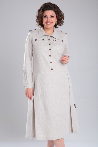 Платье Celentano lite 5015.2 натуральный - фото 11