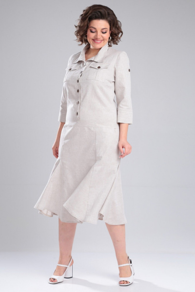 Платье Celentano lite 5016.1 натуральный - фото 6