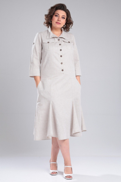 Платье Celentano lite 5016.1 натуральный - фото 2
