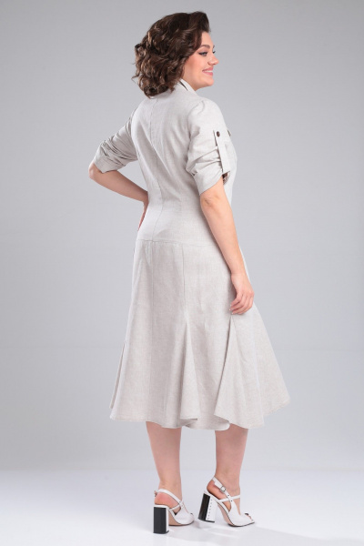 Платье Celentano lite 5016.1 натуральный - фото 9