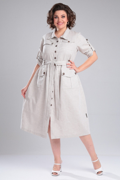 Платье Celentano lite 5018.2 натуральный - фото 3