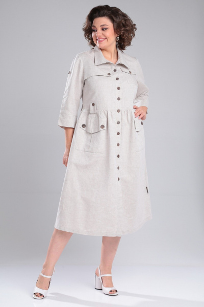 Платье Celentano lite 5018.2 натуральный - фото 5