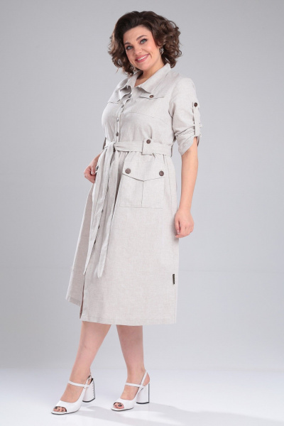 Платье Celentano lite 5018.2 натуральный - фото 6