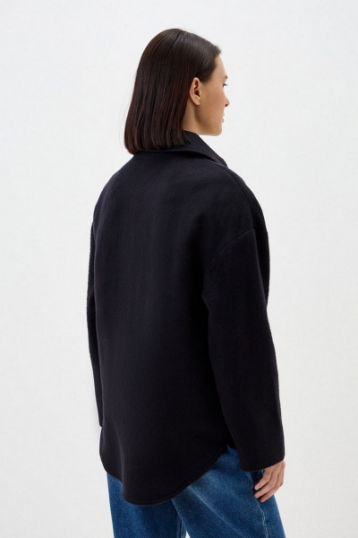 Полупальто из шерсти и драпа со съемной стеганой подстежкой C. of PAPAYA NEW 1717 - фото 2