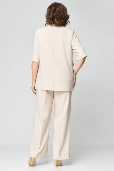 Брюки, жакет Мишель стиль 1182 бежево-коричневый - фото 2