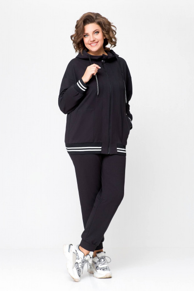 Брюки, джемпер Swallow 704 черный - фото 10