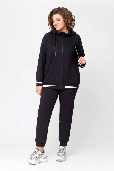 Брюки, джемпер Swallow 704 черный - фото 9