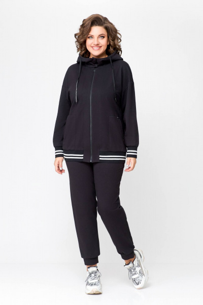 Брюки, джемпер Swallow 704 черный - фото 8