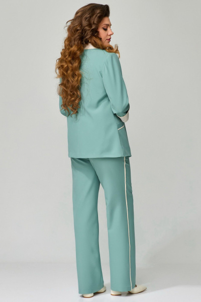 Брюки, жакет, топ Fita 1473 мятный - фото 6