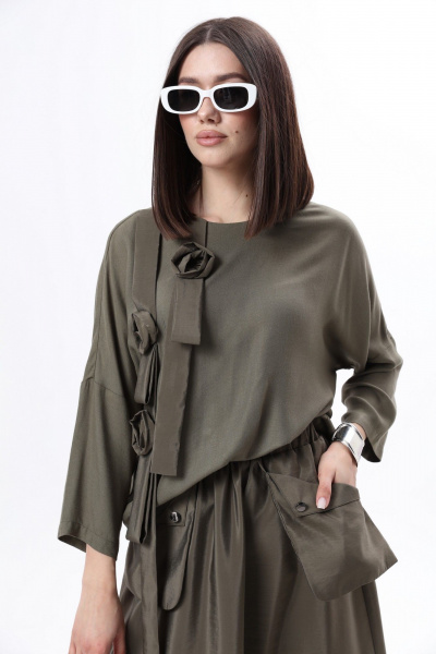 Блуза, юбка LM К6869 - фото 7