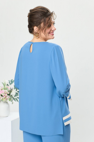 Блуза, брюки Romanovich Style 2-2573 голубой - фото 8