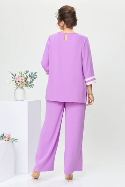 Блуза, брюки Romanovich Style 2-2573 фиалковый - фото 6