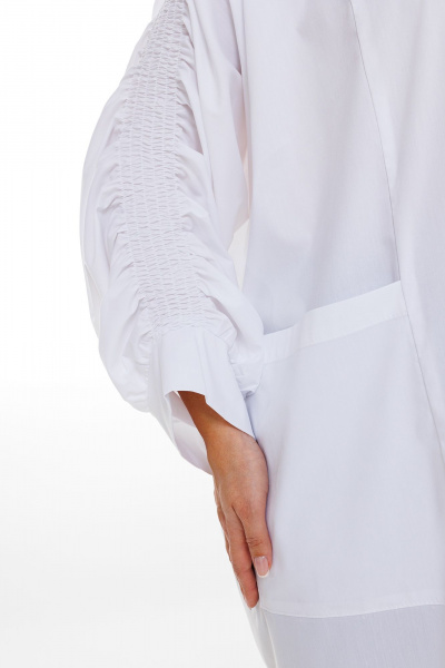 Блуза, брюки Mubliz 133 белый-черный - фото 11