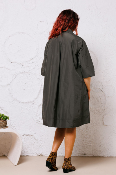 Платье Mubliz 155 хаки - фото 2