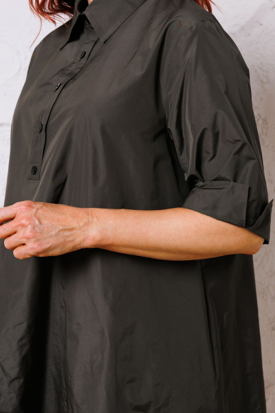 Платье Mubliz 155 хаки - фото 6