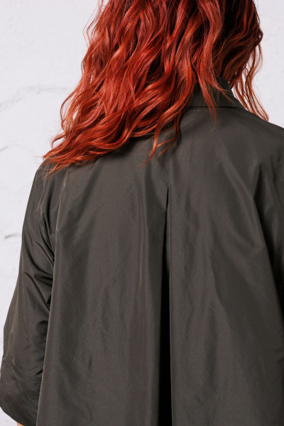 Платье Mubliz 155 хаки - фото 4