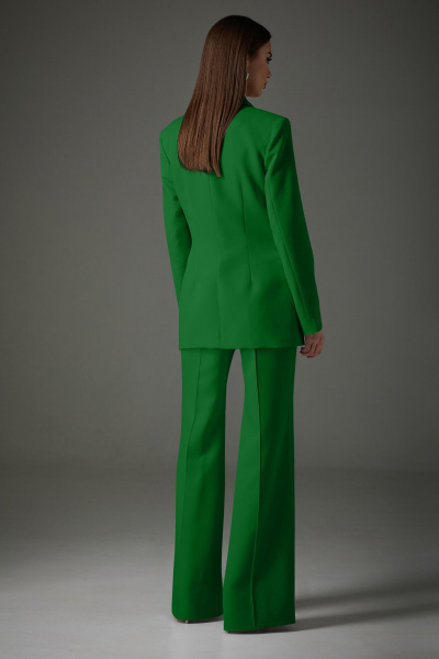 Брюки, жакет, жилет N.O.W. 1391-2 зеленый - фото 2
