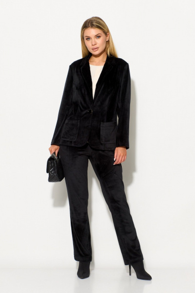 Брюки, жакет Talia fashion 420 черный - фото 3